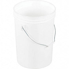 Vestil - Buckets & Pails Capacity: 6 Gal Body Material: Plastic - Benchmark Tooling