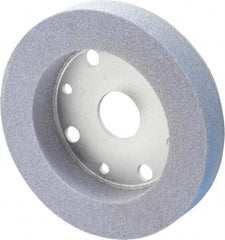 Norton - 6" Diam, 1-1/4" Hole Size, 1" Overall Thickness, 60 Grit, Type 2 Tool & Cutter Grinding Wheel - Medium Grade, Aluminum Oxide, J Hardness, Vitrified Bond, 3,600 RPM - Benchmark Tooling
