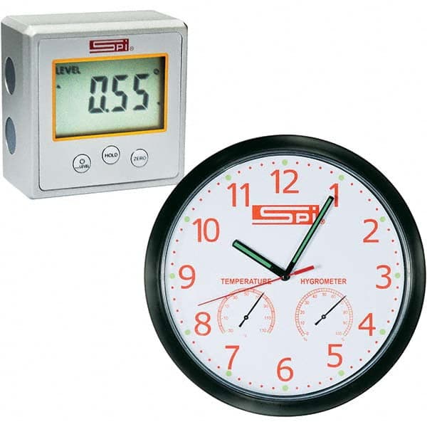 SPI - Digital & Dial Protractors Style: Digital Measuring Range (Degrees): 0-90 - Benchmark Tooling