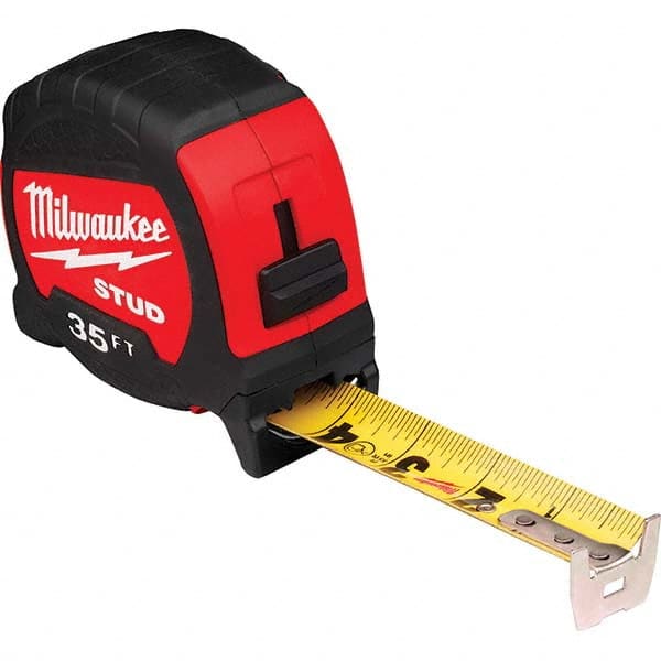 Milwaukee Tool - 35' x 1-5/16" Yellow/Black Blade Tape Measure - Benchmark Tooling