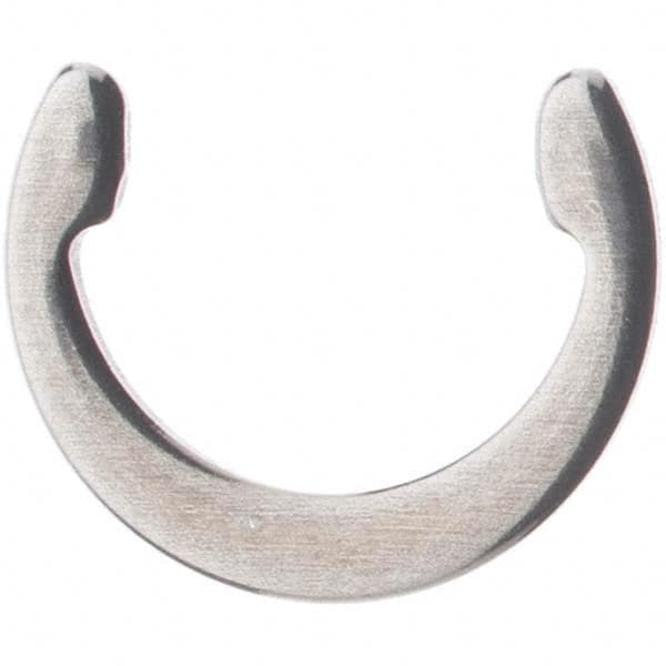 Rotor Clip - 9/16" Shaft Diam, 0.507" Groove Diam, Stainless Steel External C Style Retaining Ring - Benchmark Tooling