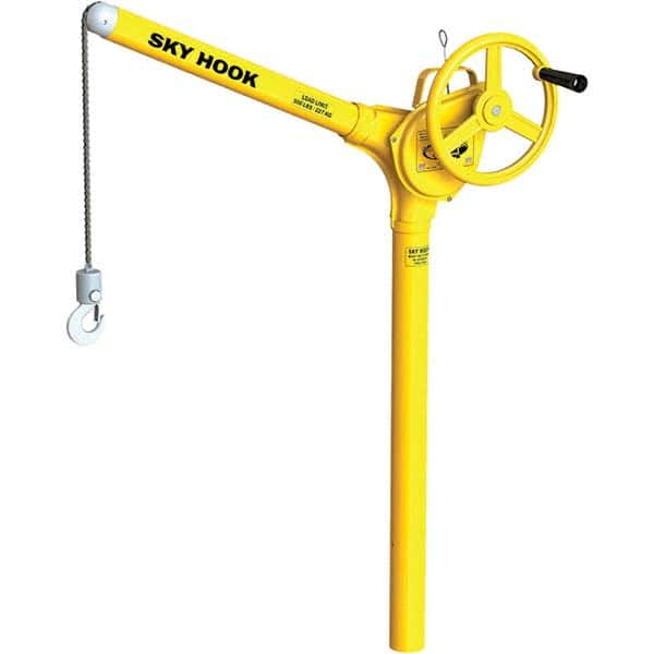 Sky Hook - 500 Lb Steel Lifting Hook Crane - Benchmark Tooling