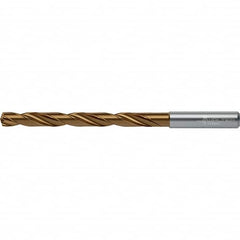 Walter-Titex - 15/64" 140° Spiral Flute Solid Carbide Taper Length Drill Bit - Benchmark Tooling