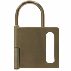 Brady - Lockout Hasps Hasp Type: Hinged Jaw Type: Single Jaw - Benchmark Tooling