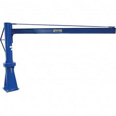 Vestil - 1,000 Lb Load Capacity, Jib Crane - Benchmark Tooling