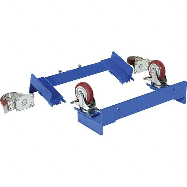 Vestil - Drum Caddy - 4 Swivel Casters with Steel Wheels - Benchmark Tooling