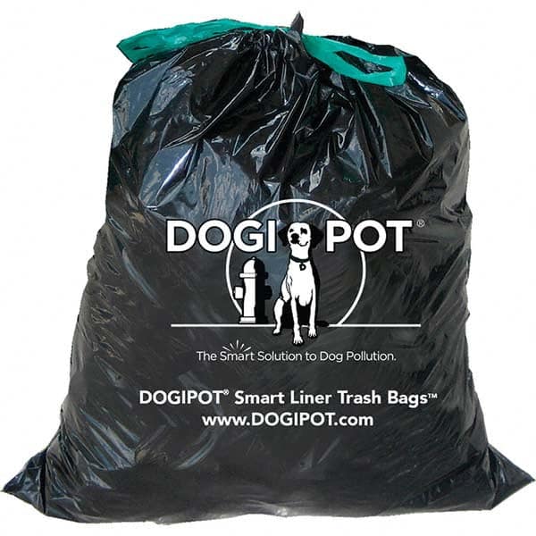 DOGIPOT - 1 50-Piece 10 Gal HDPE Plastic Trash Bags/Liners - Benchmark Tooling