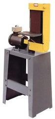 Kalamazoo - 48 Inch Long x 6 Inch Wide Belt Sanding Machine - 3,500 Ft./min Belt Speed, 3 Hp, Three Phase - Benchmark Tooling