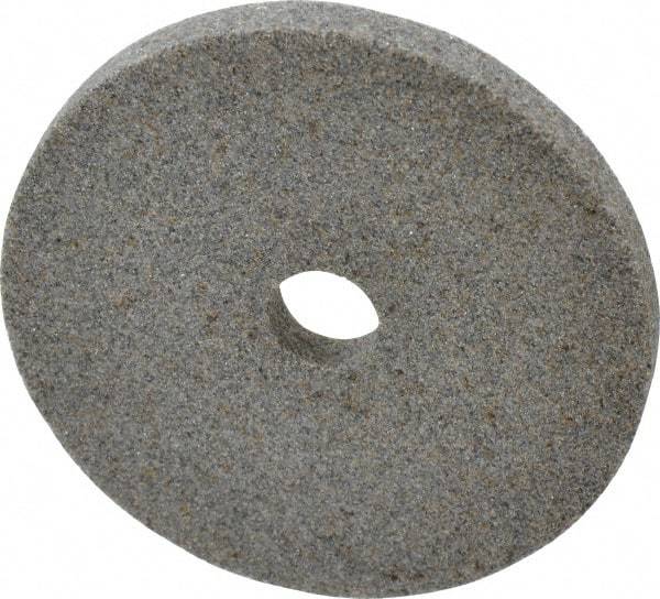 Norton - 60 Grit Aluminum Oxide Type 1 Internal Grinding Wheel - 3" Diam x 1/2" Hole x 1/4" Thick, 10,825 Max RPM, Type 1 Medium Grade, K Hardness, Vitrified Bond, No Recess - Benchmark Tooling