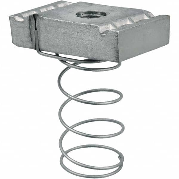 Thomas & Betts - Framing Channel & Strut Accessories Type: Spring Strut Nut For Use With: 1-1/2" Deep Channels - Benchmark Tooling