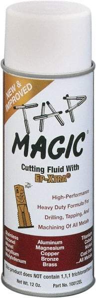 Tap Magic - Tap Magic EP-Xtra, 12 oz Aerosol Cutting & Tapping Fluid - Semisynthetic - Benchmark Tooling