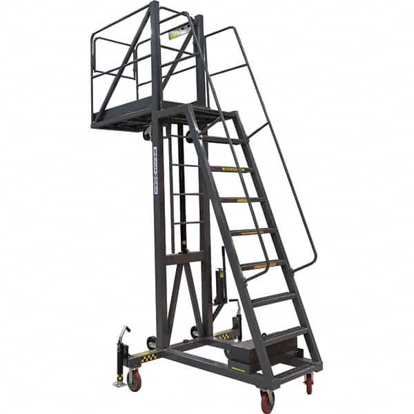 Ballymore - Rolling & Wall Mounted Ladders & Platforms Type: Tank Top Lift Style: Hydraulic - Benchmark Tooling