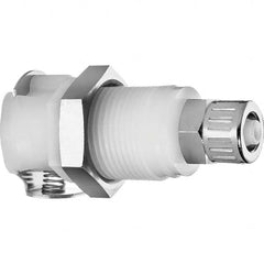 Value Collection - Plastic Quick-Disconnect Tube Couplings   Type: Panel Mount Compression-Female Socket    Nominal Flow Size: 1/4 (Inch) - Benchmark Tooling