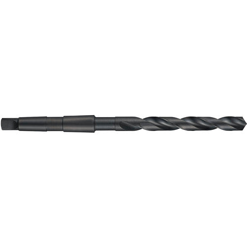 3/16″ HSS 118 Degree Thin Point Taper Shank Drill 4xD DIN 345-Black Oxide - Exact Industrial Supply