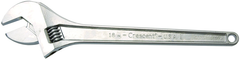 2-1/16" Opening - 18" OAL - Adjustable Wrench Chrome - Benchmark Tooling