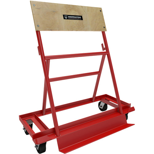 A-Frame Stl Truck Phenolic Casters 22.75 × 42.625 - Exact Industrial Supply