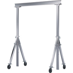 Adjustable Aluminum Gantry Crane 2K 8 × 8 VG Casters