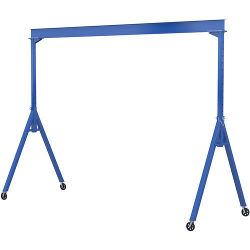 Adjustable Height Steel Gantry Crane 4K 10 × 14 VG Casters