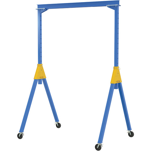 Knockdown Adjustable Steel Gantry Crane 2K 15 × 14 TL Casters