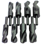 8 Pc. HSS Reduced Shank Drill Set - Benchmark Tooling