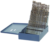 60 Pc. #1 - #60 Wire Gage HSS Surface Treated Jobber Drill Set - Benchmark Tooling