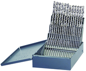 60 Pc. #1 - #60 Wire Gage HSS Bright Screw Machine Drill Set - Benchmark Tooling