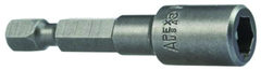 #M6N-0812-6 - 3/8" Magnetic Nutsetter - 1/4" Hex Drive - 6" Overall Length - Benchmark Tooling