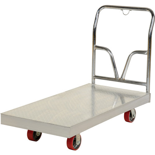 Alum Sheet Deck Platform Truck 24W × 60L - Exact Industrial Supply