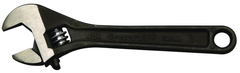 1/2" Opening - 4" OAL - Adjustable Wrench Black - Benchmark Tooling