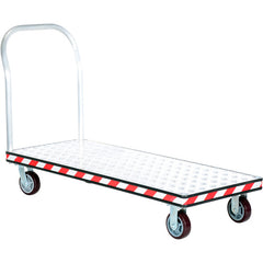 Alum Treadplate Platform Trk 24 × 60 - Exact Industrial Supply