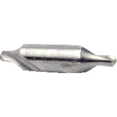 #6 × 3″ OAL Radius HSS Radius Combined Drill and Countersink Uncoated - Benchmark Tooling