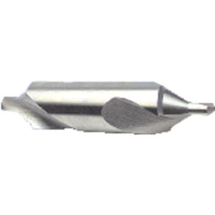 ‎#12 × 1-7/8″ OAL 60 Degree HSS Bell Combined Drill and Countersink Uncoated - Benchmark Tooling