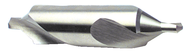 Size 10; 3/8 Drill Dia x 3-3/4 OAL 60° HSS Combined Drill & Countersink - Benchmark Tooling
