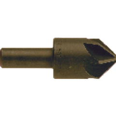 ‎1/2 Size-1/4 Shank-90° 6 Flute Countersink - Benchmark Tooling