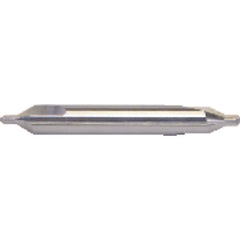 ‎#1 × 1-1/2″ OAL 60 Degree Carbide Plain Combined Drill and Countersink Uncoated - Benchmark Tooling