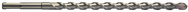 9/16" Dia. - 12-3/4" OAL - Bright - HSS - SDS CBD Tip Masonry Hammer Drill - Benchmark Tooling
