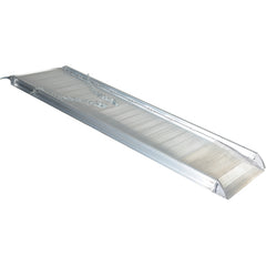 Alum Walk Ramp Overlap Style 96 × 28″ - Exact Industrial Supply