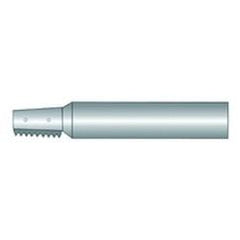 1/2" STRAIGHT SHANK 1 FLUTE PIPE - Benchmark Tooling