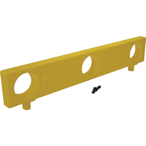 Plastic Barricade Height Extension 12″ - Exact Industrial Supply