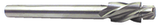 #4 Screw Size-3-7/8 OAL-HSS-Straight Shank Capscrew Counterbore - Benchmark Tooling