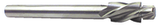 #5 Screw Size-4-1/8 OAL-HSS-Straight Shank Capscrew Counterbore - Benchmark Tooling