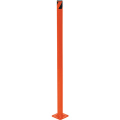 Steel Pipe Safety Bollard 36″ × 1.75″ Orange