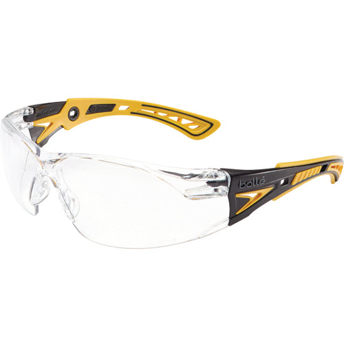 RUSH+ Clear Lens - Yellow & Black Frame PC ASAF - Benchmark Tooling