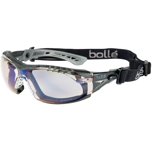 RUSH+ w/Strap & Foam - CSP Lens - Black & Gray - Benchmark Tooling