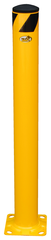 Bollards - Indoors/outdoors to protect work areas, racking and personnel - Powder coated safety yellow finish - Molded rubber caps are removable - Benchmark Tooling