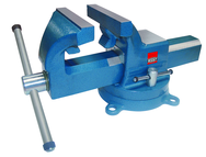 4" Drop Forged Vise - Pipe Jaws - Swivel Band and Anvil Included - Benchmark Tooling