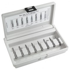 1/4X1/8 STYLE B SHK MC BUR SET - Benchmark Tooling