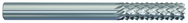 1/4 x 3/4 x 1/4 x 2-1/2 Solid Carbide Router - Burr End Cut - Benchmark Tooling