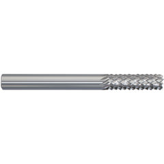 ‎3/32 × 3/8 × 1/8 × 1-1/2 Solid Carbide Router - Burr End Cut - Benchmark Tooling