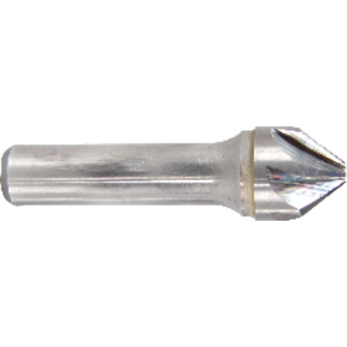 ‎5/16″ Size-1/4″ Shank-60°-CBD 6 Flute Chatterless Countersink - Benchmark Tooling